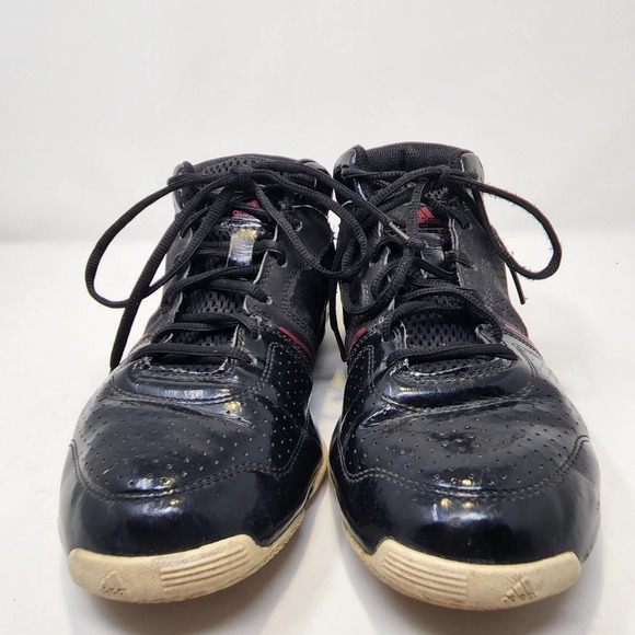 Adidas Mens Thorn LT Lite Basketball Athletic Shoes Sz 6 Black Red White G21074 main image 8